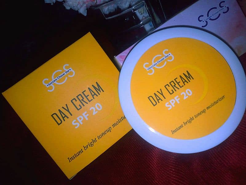 SCS day cream can be use as a sunblock 2