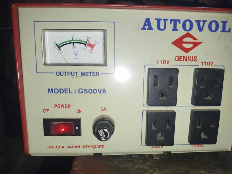 Autovol 500w Stebilizer 3