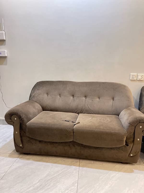 Velvet Sofa For Sale 4