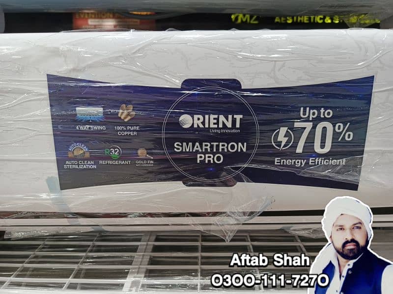 Orient AC Smartron Ultra model 1.5 Ton on installments multan Qiston p 0