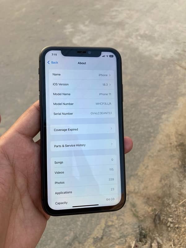 iphone 11 jv 2 month physical sim time available 7