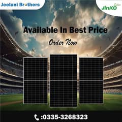 Jinko Solar 585 Bifacial Penal Available