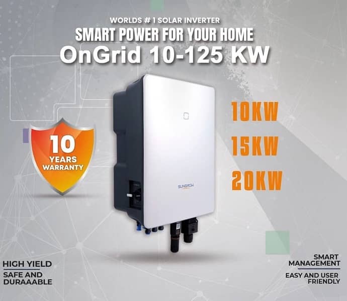 sungrow ongrid 10kw to 125kw 0