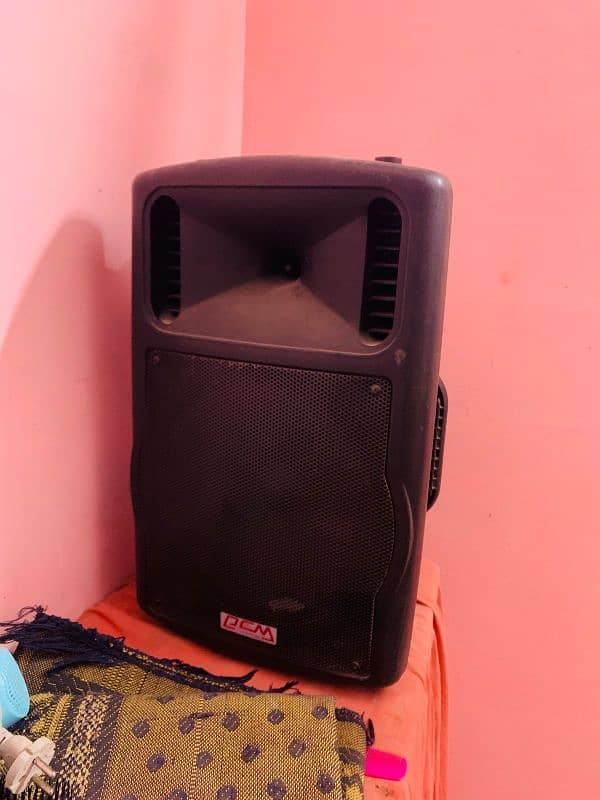 powercom speaker portable 15inch 0