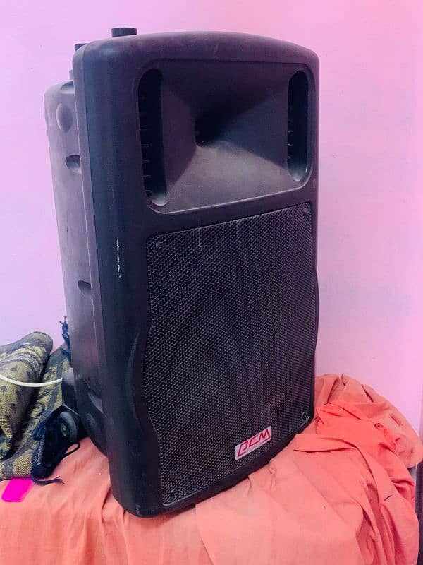 powercom speaker portable 15inch 2