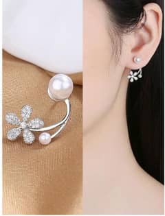 Flower Design Earrings