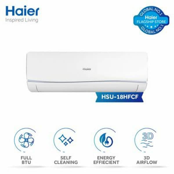 Haier inverter Ac 1.5 ton 1