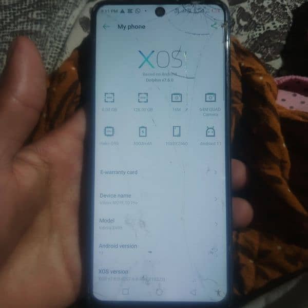 infinix Note 10 pro 8GB 128 GB g99 gaming process 1