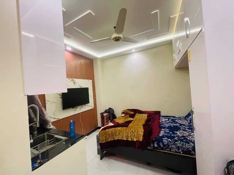 Furnished Studio Apartment for Sale Near Doctors Hospital PKR 33.5 Lakh 0