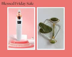 Buy 1 Blackhead Remover & Get a FREE Gua Sha Jade Roller Set