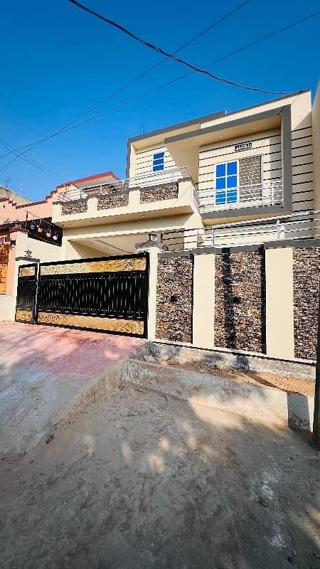 10 Marla Double Storey Double Unit Brand New Designer House Available For Sale. 1