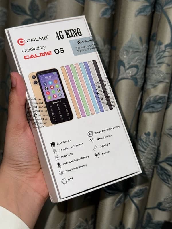 CALME 4g KING JUST OPEN BOX BEST FOR HOTSPOT FOR NON PTA PHONES 6