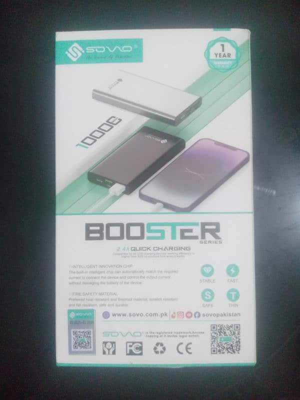 need money urgent sovo power bank 10000mah 1year warranty 0