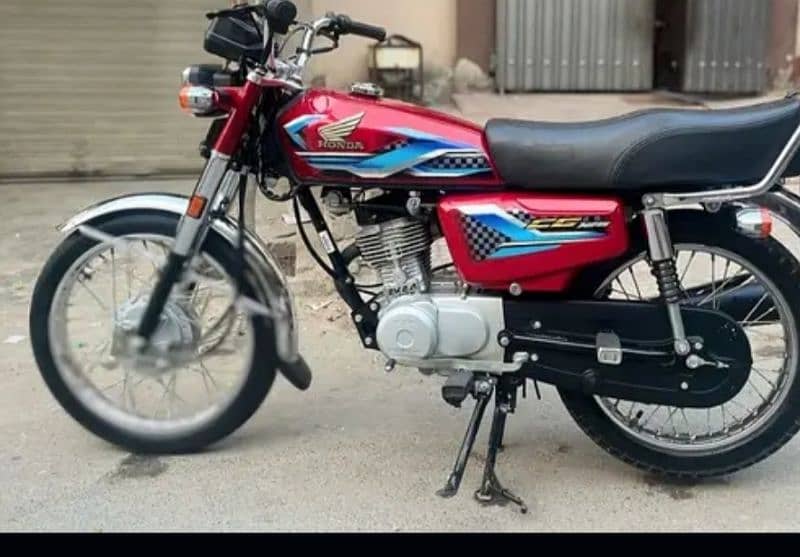 Honda 125 brand new condition 2024 model 7