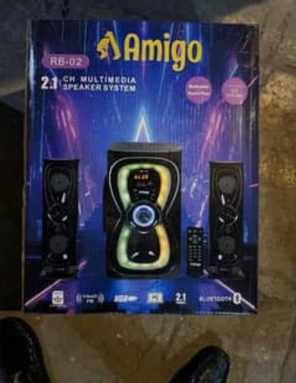 amigo rb-02 brand new only box open 1 year warranty available 1