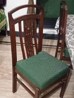 6 chairs Dining Table Talli Wood