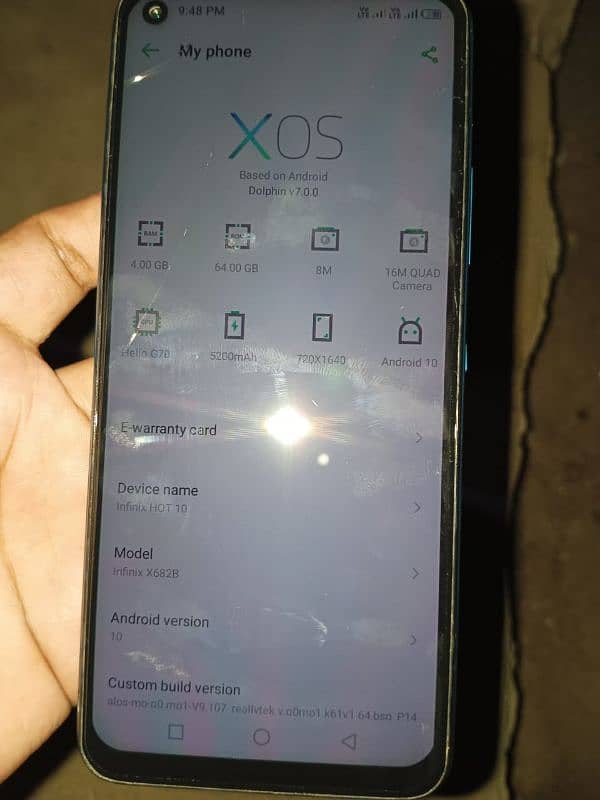 INFINIX HOT 10 4/64 5