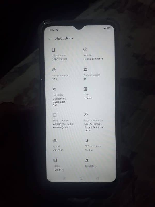 OPPO A5 2020 3/64 GB EXCHANGE POSSIBLE 2