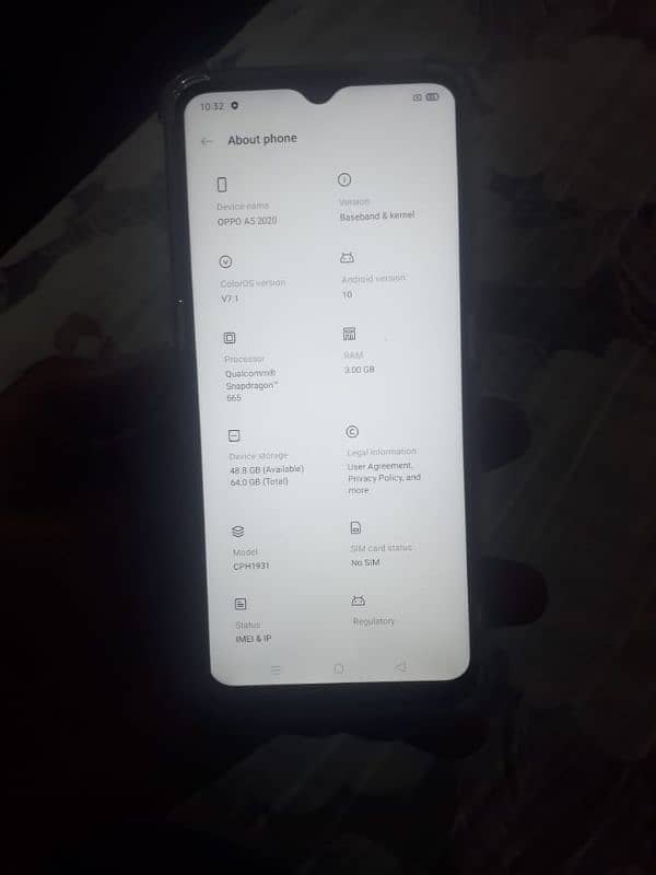 OPPO A5 2020 3/64 GB EXCHANGE POSSIBLE 10