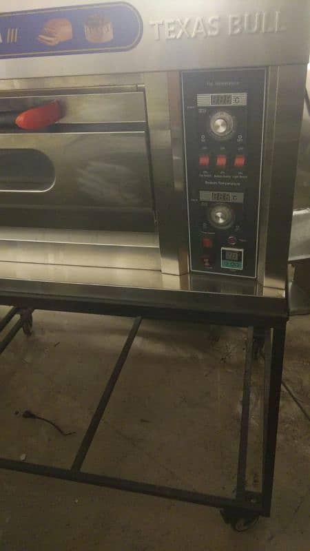 Texas Bull Commercial Oven with Stand 0