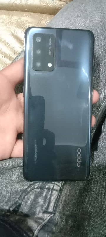 Oppo F19 6/128 pannel me shade ha no charger no box 2