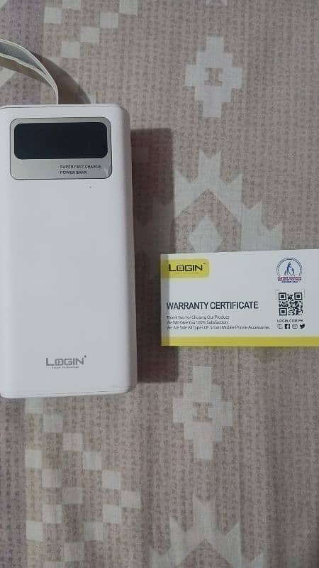 Login 30000mAh Power Bank with warranty card! 4