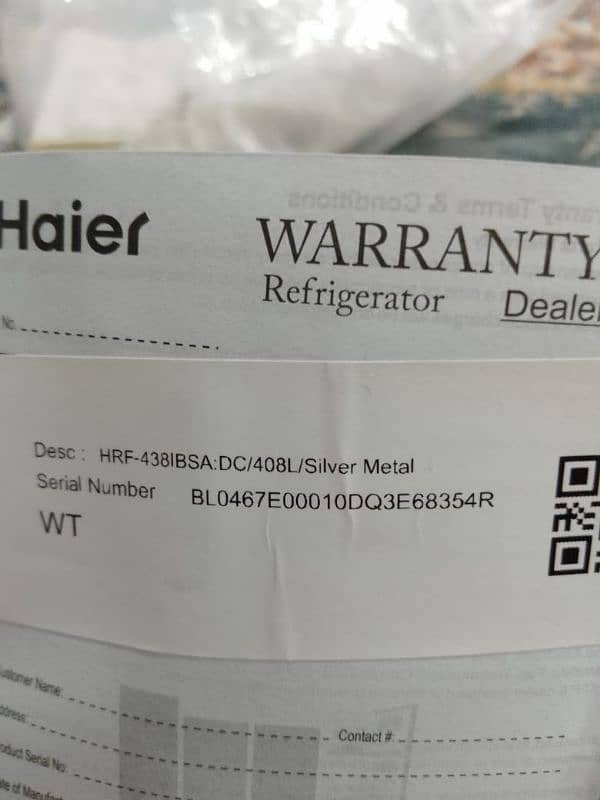 Haier refrigerator inverter full size 4