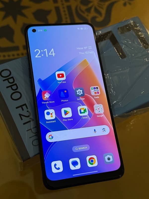 Oppo F21pro mobile pta approved 8gb Ram 128gb 2