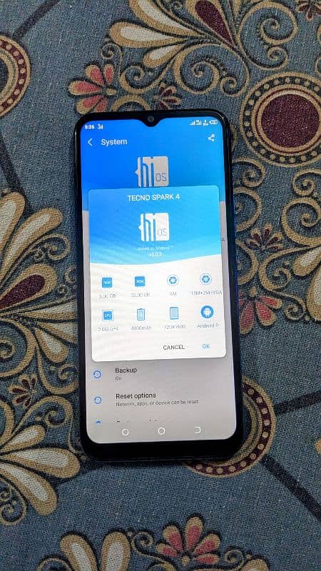 Tecno Spark 4 3/32GB PTA APPROVED 2