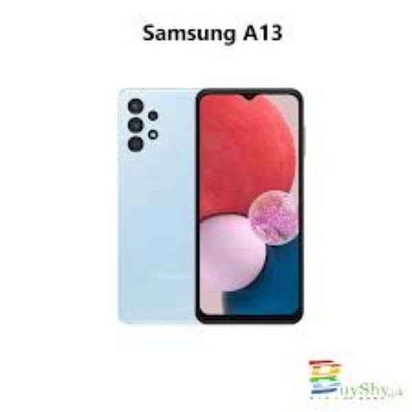 Samsung a13 Mobile 4/64 0