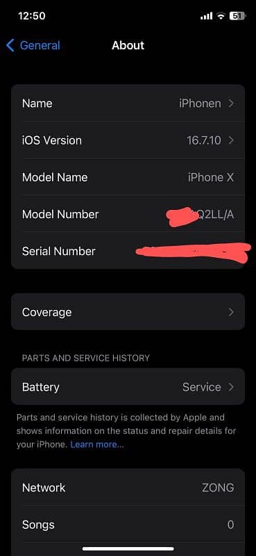 iPhone X (64)gb pta approved 5