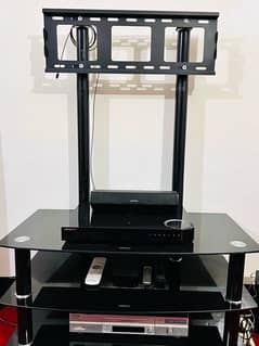 LED T. V. trolly table for sale!