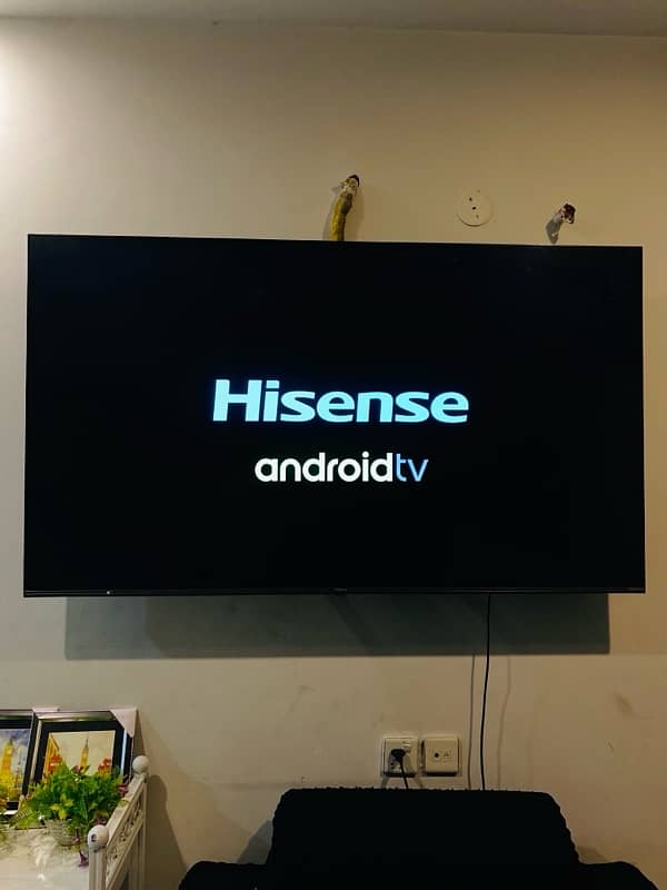 Hisense 4k  65 inch led android  urgent  sale dualspeaker  6 munth use 0