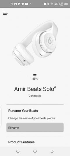 original beats headphone solo 3 bluetooth app supported