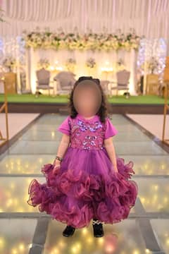 Girls Fancy Frock for Age 3 - 5 Years