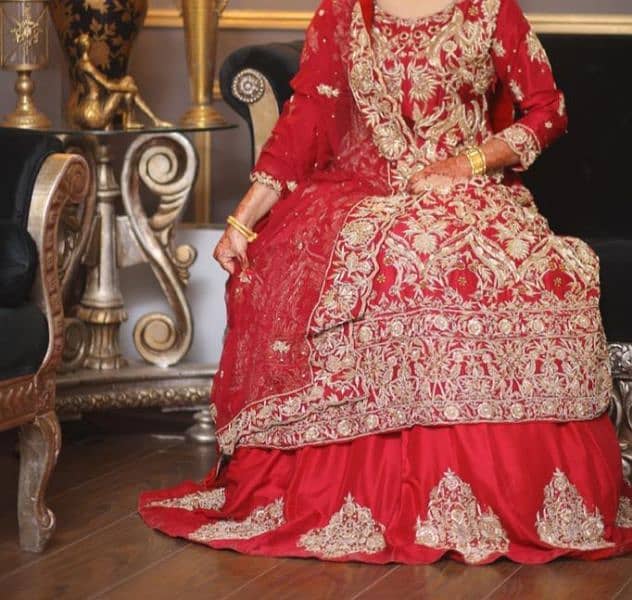 Bridal lehnga / Barat dress / Wedding wear / Bridal lehnga for sale 0