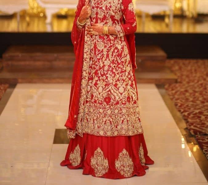 Bridal lehnga / Barat dress / Wedding wear / Bridal lehnga for sale 2