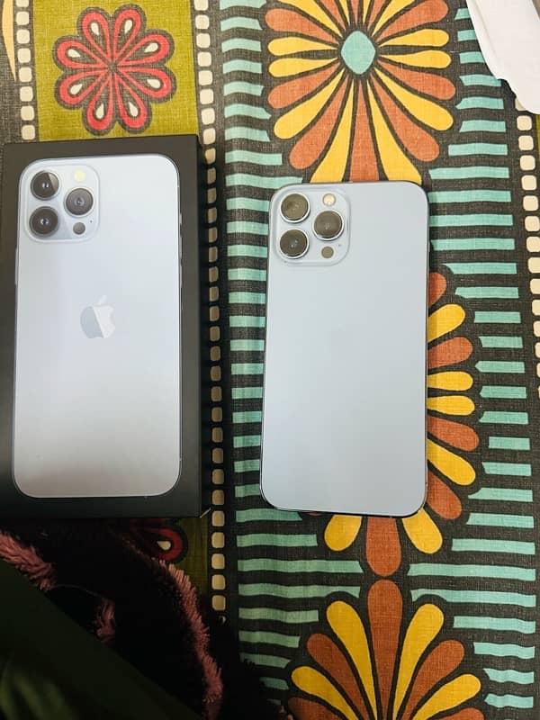 iphone 13 pro max 512gb Non PTA 83 btry waterpack complete box 0