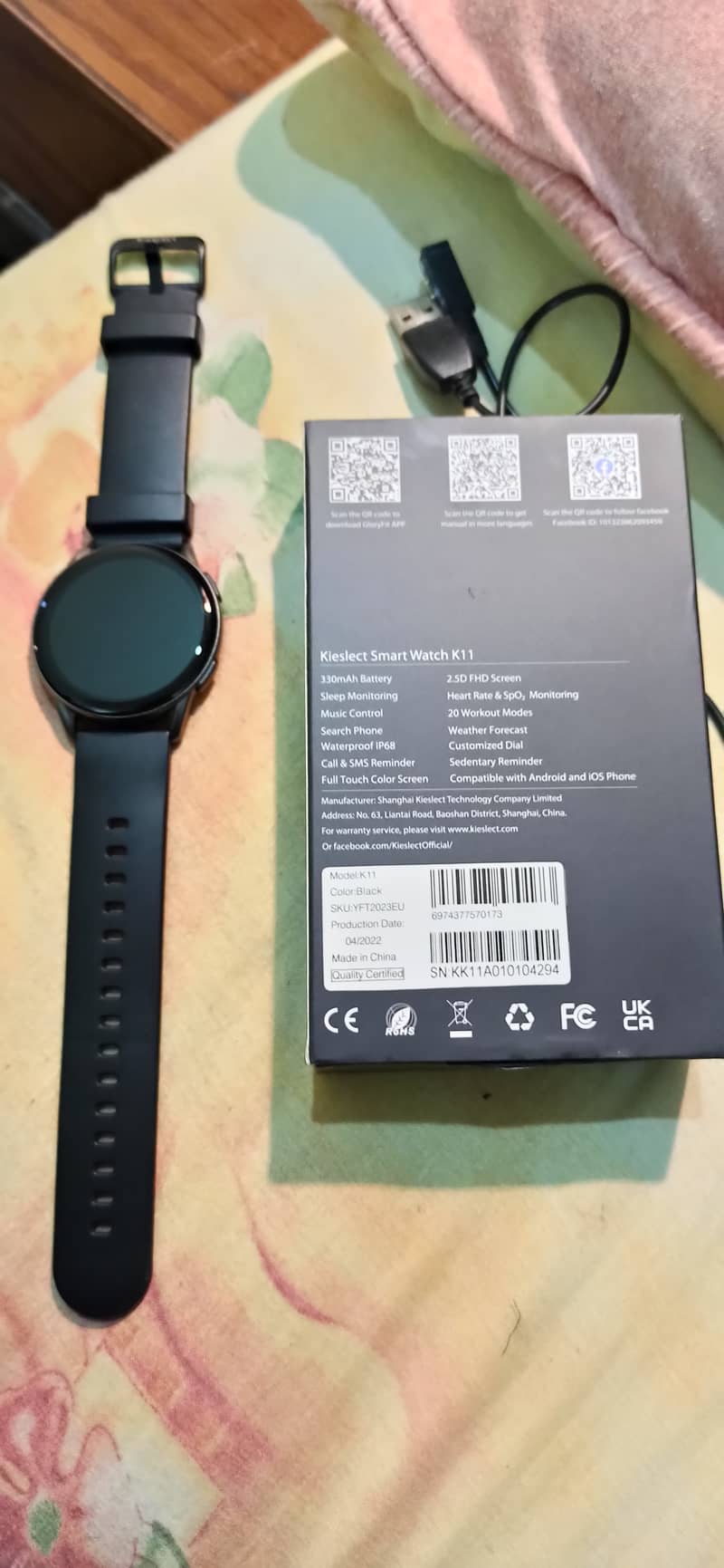 Kieslect Smart Watch K11 1