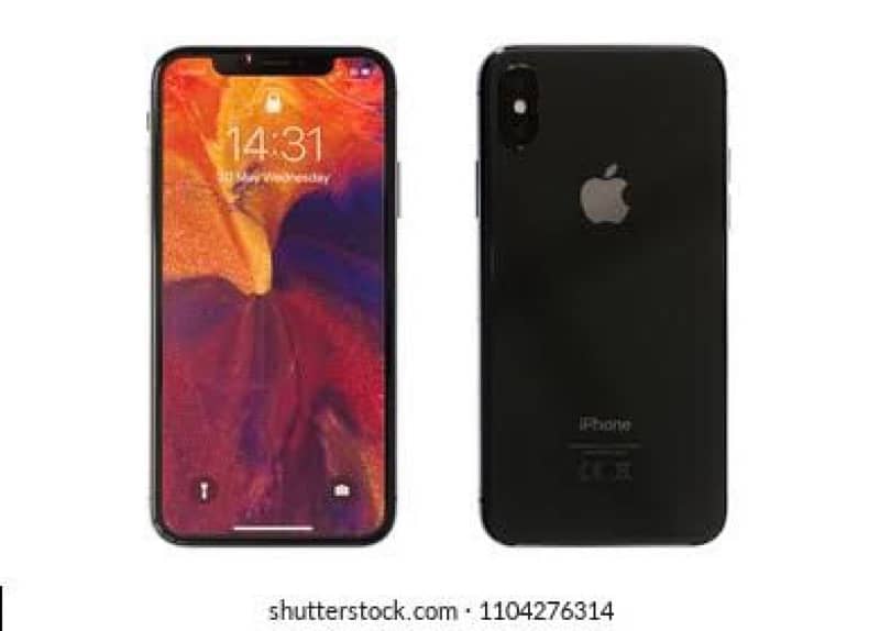 Iphone X black 1