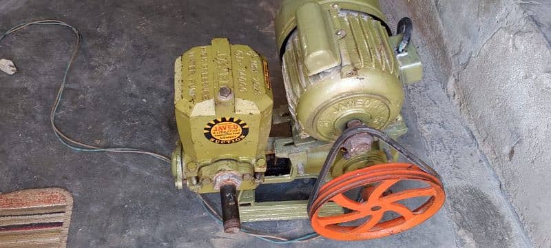 donkey pump motor 1HP for jawed 3