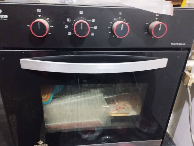 Nasgas backing oven NG-500 E&G 1