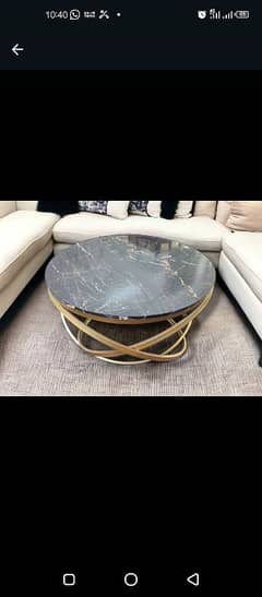 MS Center Table Coffee Table New Arrival, Round Shape, Elegant, unique