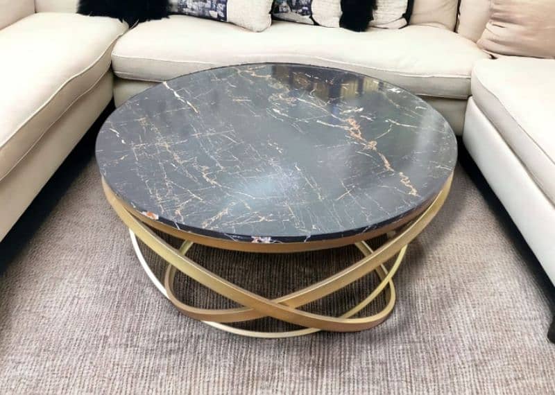 MS Center Table Coffee Table New Arrival, Round Shape, Elegant, unique 2