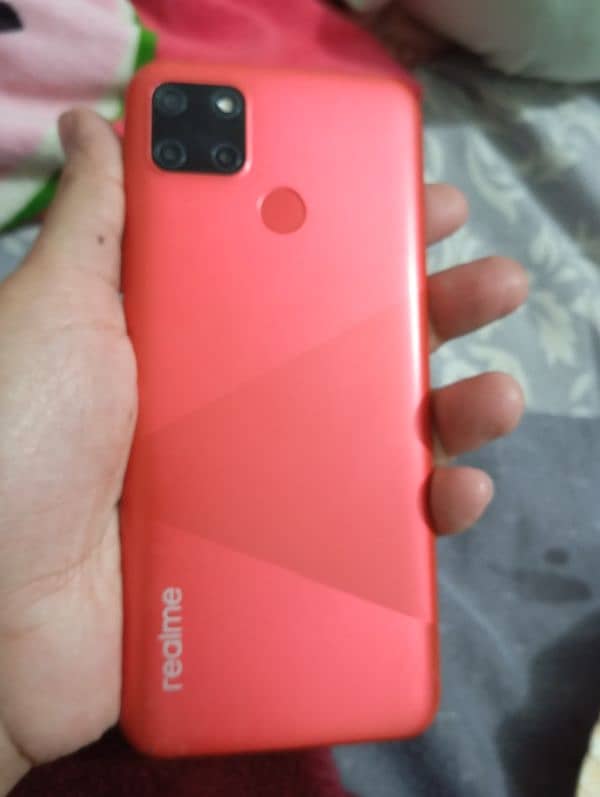 REALME C12 MOBILE RED COLOR - GOOD CONDITION -3/32 GB 7