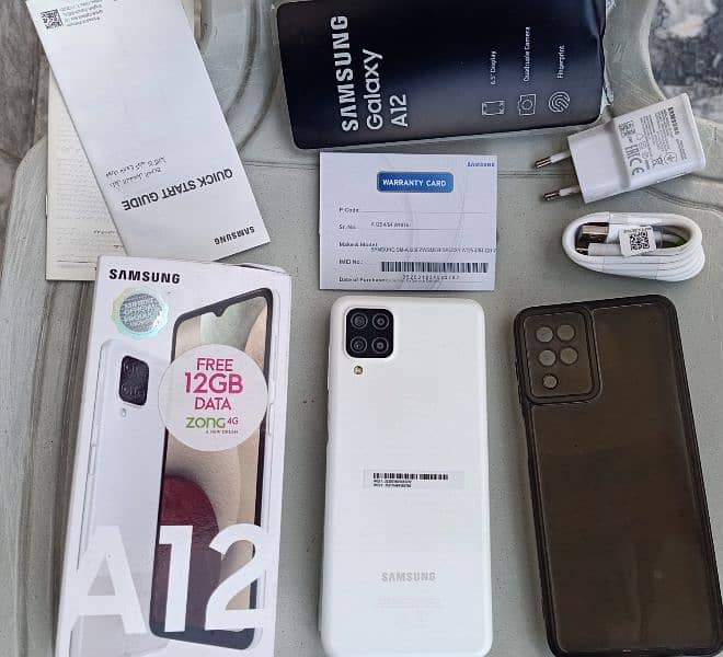 Samsung Galaxy A12 4GB Ram & 64GB*2Month WaRnty"Lussshh10/9.5,* 1