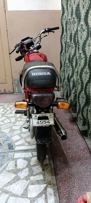 Honda CD 70 2020 Model special number 4554 (0/3/2/0/4/0/9/2/4/2/9) 1