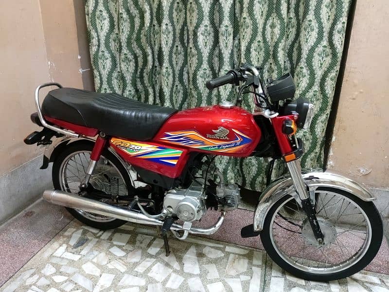 Honda CD 70 2020 Model special number 4554 (0/3/2/0/4/0/9/2/4/2/9) 2