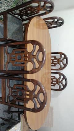 Dining Table with 6 Chairs