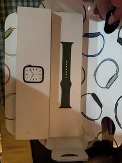 Apple Watch Series 7 45MM With Original Boxes and Green Band